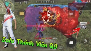 [ Free Fire ]1 Mình TK Sói Solo Với Tất Cả Thành Viên Của Quân Đoàn Cực Kỳ Gay Cấn | TKSói