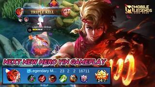 New Hero Yin Gameplay , Next Overpower Fighter - Mobile Legends Bang Bang