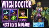 Dendi Witch Doctor Midlane Highlights Gameplay | NEXT LEVEL MIDLANE! | Trend Expo TV