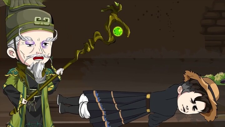 You traveled through time and space to become a jailer, where you can see jade feet every day, and M