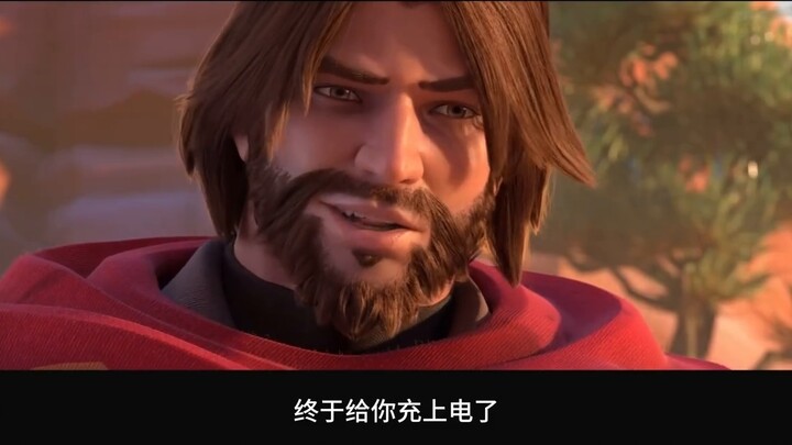 McCree kehilangan tangannya, Tangan Kebenaran, dan menjadi gila terlebih dahulu