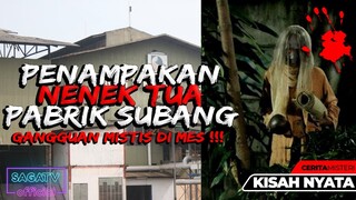 SOSOK NENEK TUA MENYERAMKAN DI MES PABRIK GULA SUBANG JAWA BARAT