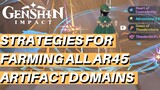 Guide for All AR45 Artifact Domains - Genshin Impact