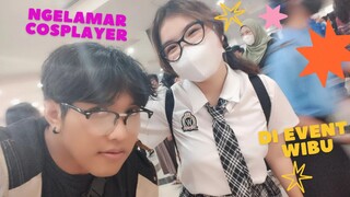 Melamar Cosplayer Saifuku Cantik di event Wibu#cosplayer #yuliusalviano #viral #trending #ngelamar