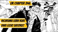 JUJUTSU KAISEN CHAPTER 246 | SUKUNA MENGAKUI HIGURUMA LEBIH KUAT DARI GOJO?