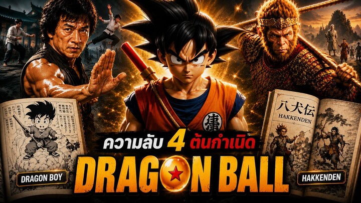 Dragon Ball : แรงบันดาลใจ ก่อนกำเนิดตำนาน