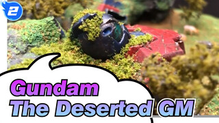 [Gundam] The Deserted GM| Demonstration Of Making Gundam Model Scene_2