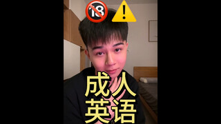 了解一些成人英语…