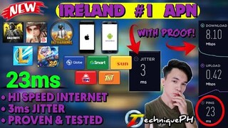 Gaming APN 3ms JITTER Sobrang lakas, IRELAND #1 APN•Android & iOS•Any Sim•All Country•TechniquePH