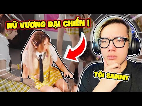 SAMMY BỊ NGÃ KHI THAM GIA NỮ VƯƠNG ĐẠI CHIẾN TẬP 2 PHONG CẬN REACTION