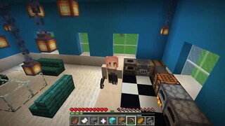 HEBI THỬ THÁCH TROLL ANH STEVE BẰNG NGÔI NHÀ TRONG MINECRAFT_NẾU HEBI SỞ HỮU NGÔ