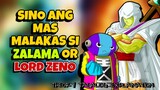 Sino nga ba ang mas malakas si Zalama ba or si Lord Zeno Theory| DBS Tagalog Theory Review.