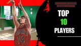 Learning How To Play The Game: Top 10 Players Of Slam Dunk Mobile