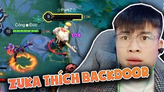 Đức Đi Chùa và Zuka thích backdoor