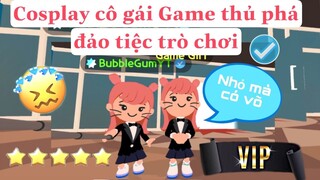 COSPLAY CÔ GÁI GAME THỦ BỨT PHÁ TIỆC TRÒ CHƠI !!1000 CÔNG LỰC
