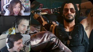 Cyberpunk 2077 Twitch Streamers FUNNY & BEST Moments ( XQC, Pokimane, hasanabi,...)