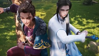 "ทันทีที่เสียงขลุ่ยไม้ไผ่ดังขึ้น ศิลปะการต่อสู้ก็มาถึงจุดสูงสุด!" แอนิเมชั่น Peerless Twins เปิดตัวแ