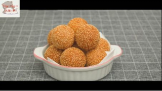 Đồ ăn Nhật : Crunchy sesame balls 6 #deliciousfood