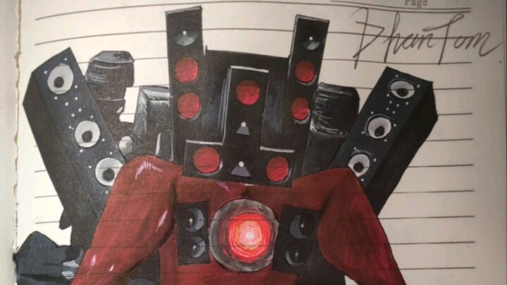 【Skibidi Toilet】Hand-drawn Early Speaker Man · Epic Mashup