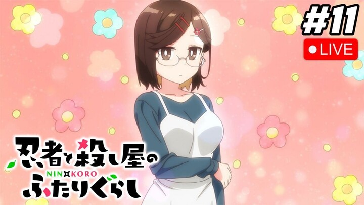 Review anime Ninja to Koroshiya no Futarigurashi episode 11