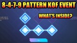 8-4-7-9 KoF Pattern BINGO EVENT | What's Inside? | MLBB