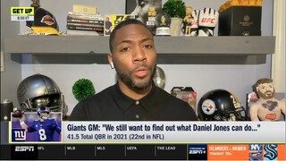 Ryan Clark STRONG REACTION Giants GM: "We still want to find out what Dainel Jones can do"