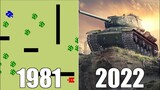 Evolution of Battle Tank Games [1981-2022]