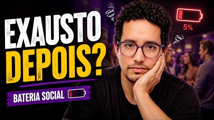 Por que conversar com pessoas me deixa EXAUSTO? (TDAH)