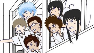 【描改手书】银魂男子高中生的日常01——新八和女生在一起了？！