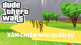 ZOMBIE XÂM CHIẾM KHU QUÂN SỰ Trong Dude Theft Wars