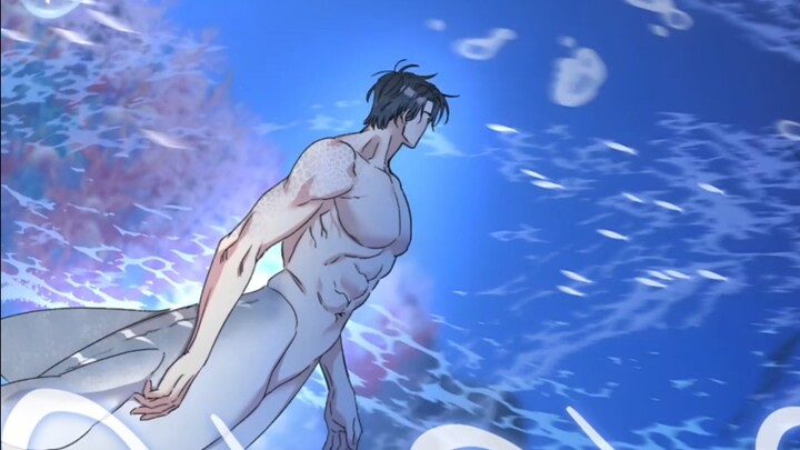 A mermaid picked up an octopus boy, but she didn't know that the boy was an apex predator!