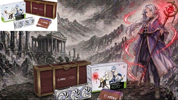 Is This Frieren RTX 5070 Ti The Ultimate Anime GPU_ ❄️