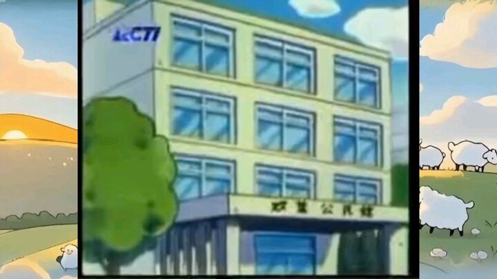 crayon shinchan sub indo - kelas haiku orang tua dan anak