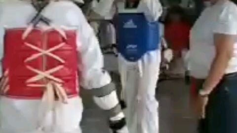 taekwondo first fight