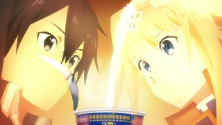 [Cup Noodles × Sword Art Online Alicization Collaboration Animation Full Version]