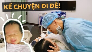 Chào em bé Mây đến với ba mẹ ☁️