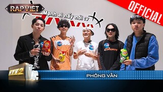 DT Tập Rap thả miếng, cà khịa liên tục, Lcking mới gặp đã thân với hội anh em |Casting Rap Việt 2023