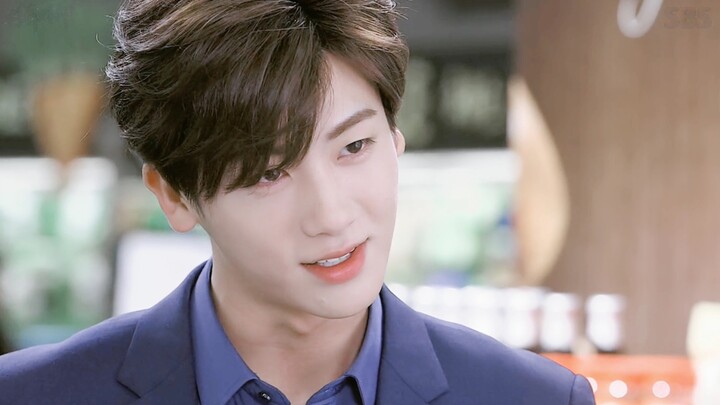 He’s so handsome he’s crying! Promise me this “insanely good-looking” condition has to be semi-perma