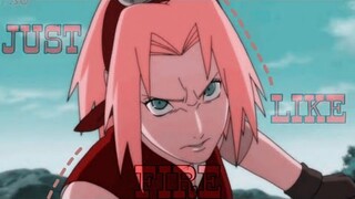 Amv- Sakura Haruno | Just Like Fire • P!NK