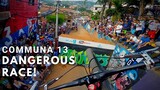 World Record of the longest Urban Downhill Track | Race Run | Medellin, Colombia