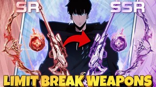 WEAPON LIBERATION MAKE SURE TO WORK ON SR WEAPONS TO LIMIT BREAK TO SSR - Solo Leveling Arise