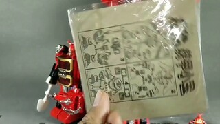 [Kabuda Giant freeze-frame transformation] Iron Armor Little Treasure's Big Head Giant and Small Hea