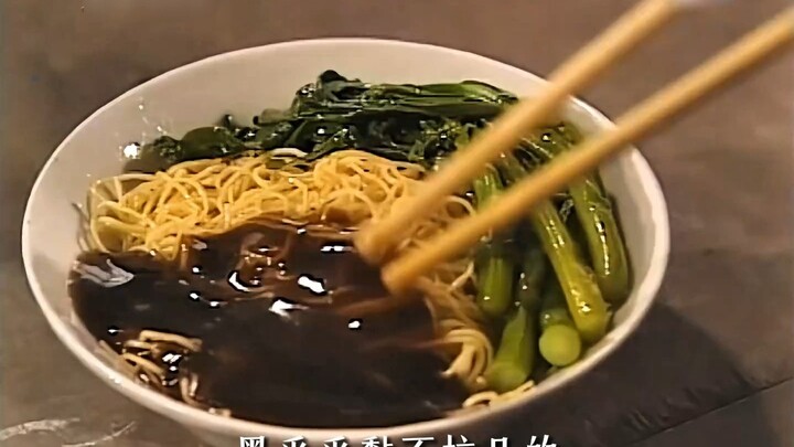 耗油拌面吃起来能有多香