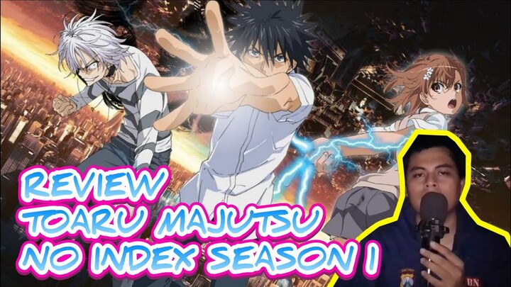 Review Toaru Majutsu No Index S1 Bongol Pika #anime #reaction #wibu #review