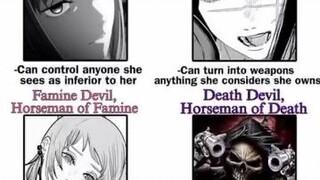 Bible x Anime | Chainsaw Man - Four Horsemen of the Apocalypse 🏇