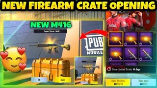 Pubg Lite New Firearm Crate Opening | New M416 😍 | Desert Storm M416 Crate Open Pubg Lite | New M416