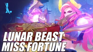 League of Legends: Wild Rift Lunar Beast Miss Fortune Skin Spotlight