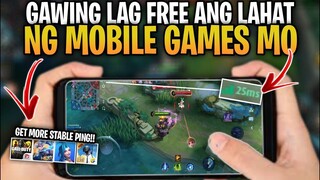 Paano AYUSIN Ang HIGH PING Sa Mga MOBILE GAMES Na Nilalaro Mo