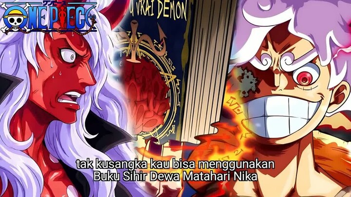 ONE PIECE TERBARU - AKHIRNYA BUKU SIHIR LUFFY MUNCUL! IMU PANIK LUFFY MENGAKSES BUKU SIHIR DEWA NIKA