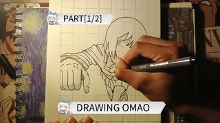 drawing character anime OMAO X GEMURUH RIUH part [1/2]BNW